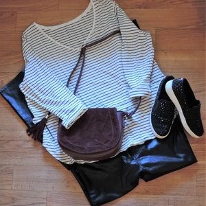 100% Cotton Striped Tee